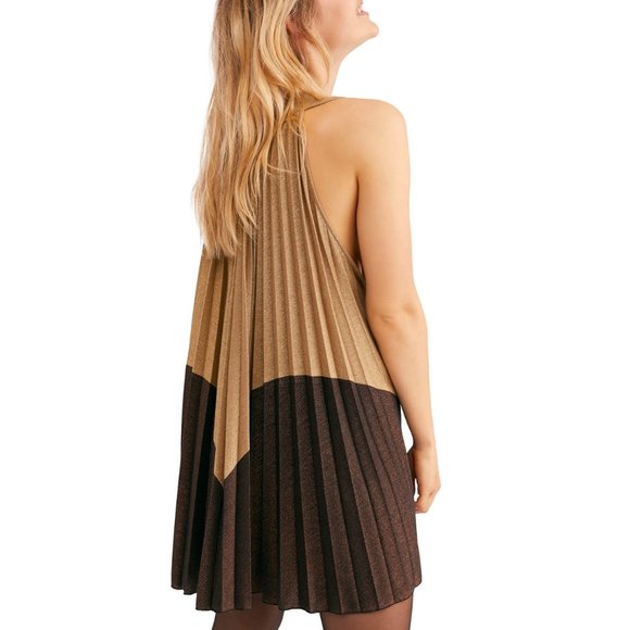 FREE PEOPLE Jewel Neckline Mini Dress - Picture 2 of 8